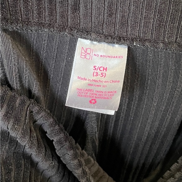 Corduroy Flare Pants Wide Leg High Rise - Picture 6 of 7